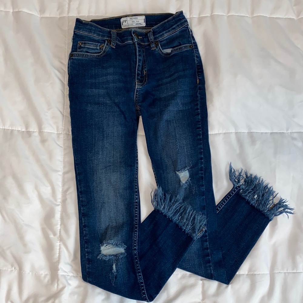 Free People Skinny Jeans Size 24!